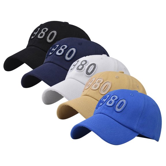 Only Moment Navy Unisex Vintage Washed Cotton Baseball Cap Cotton Unisex Silk Lining Washed Cotton Adjustable Vintage Dad Hat One Size