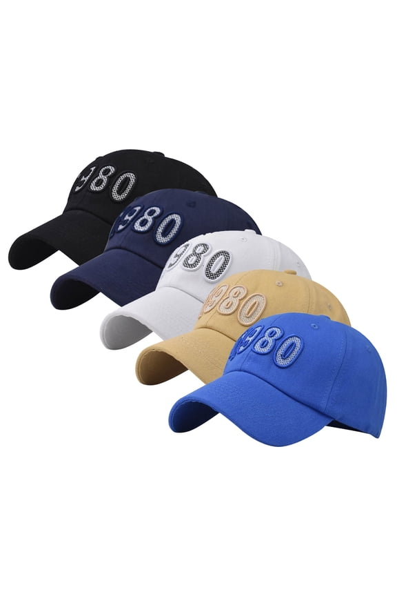 Navy Unisex Vintage Washed Cotton Baseball Cap Cotton Unisex Silk Lining Washed Cotton Adjustable Vintage Dad Hat One Size
