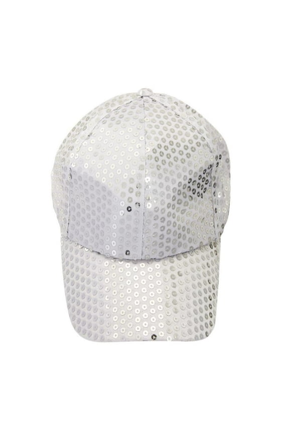 New Fashion Unisex Pure Color Sequined Hats Baseball Caps