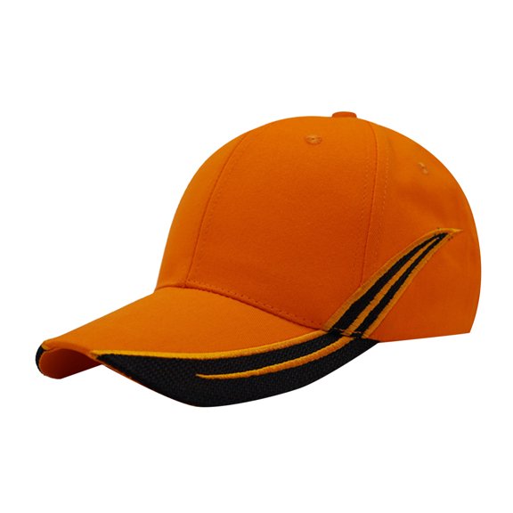 Only Moment Orange Baseball Cap Golf Dad Hat Cotton Soft Vintage Washed Cotton Outdoor Hats for Men One Size
