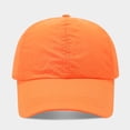 thumbnail image 1 of Only Moment Orange Structured Mesh Baseball Cap Polyester Lightweight Cap for Men & Women, (ofa),Snapback Closure One Size, 1 of 9