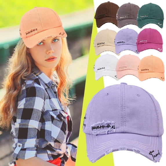 Only Moment Pink Baseball Cap Blank Trucker Hats Polyester Vintage Adjustable Dad Hats Gift for Men/Women,Unstructured One Size
