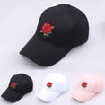 thumbnail image 1 of Only Moment Pink Unisex Vintage Washed Baseball Cap Hat Polyester Vintage Adjustable Washed Distressed Denim Baseball Hat One Size, 1 of 6