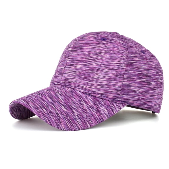Only Moment Purple Men Quick Dry Baseball Cap Cotton+Polyester Vintage Adjustable Washed Distressed Denim Baseball Hat One Size