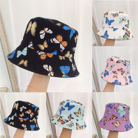 Only Moment Purple Womens Sun Hat Cotton Bucket Fishing Hat for Hiking Garden Lawn Work Camping Outdoor One Size