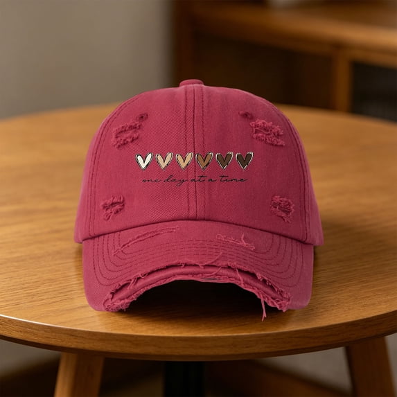 Only Moment Red Original Classic Low Profile Baseball Cap Blended Fabric for Running Workouts and Outdoor Activities All Seasons One Size