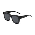 thumbnail image 1 of Only Moment Retro Aviator Sunglasses for Women Men Plastic Polarized UV400 Protection Lens Big Frame Fashion Glasses Trendy Stylish Shade D One Size, 1 of 9