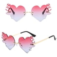thumbnail image 1 of Only Moment Retro Aviator Sunglasses for Women Men Polyester Vintage 90S Y2K Trendy Designer Sun Glasses Hot Pink One Size, 1 of 6