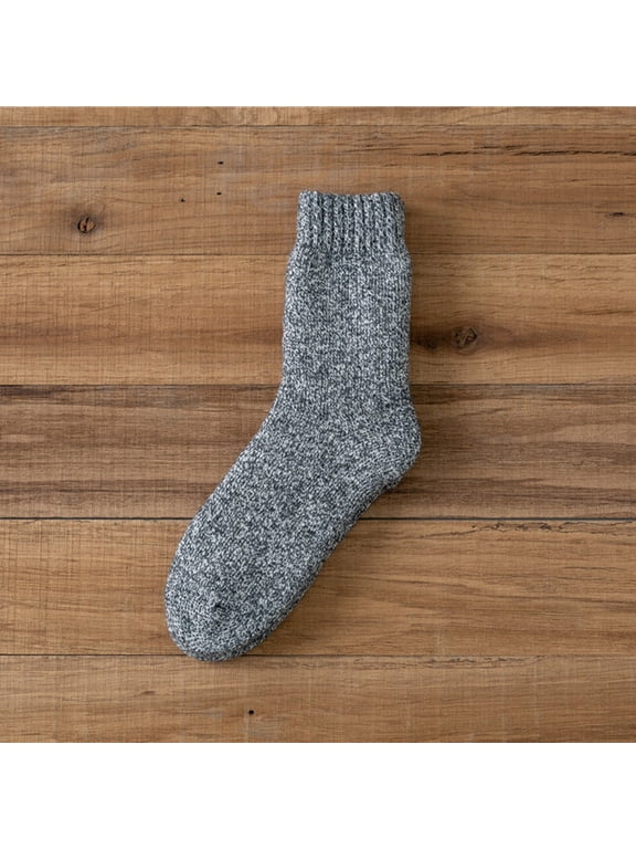 Soft Winter Socks women's socks Polyester Moisture Wicking Cushion Running Low Grey One Size