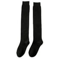 thumbnail image 1 of Only Moment Stockings Women Winter Thickening Warm Medium Length Over Knee Socks Keep Warm Sock High The Knee Lightweight Cotton Socks, 1 of 5