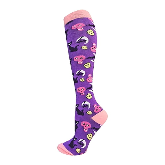Only Moment Stockings Women's Halloween Funny Sports Muscle Socks Leg Guards Men's And Women's Holiday Pressure Socks