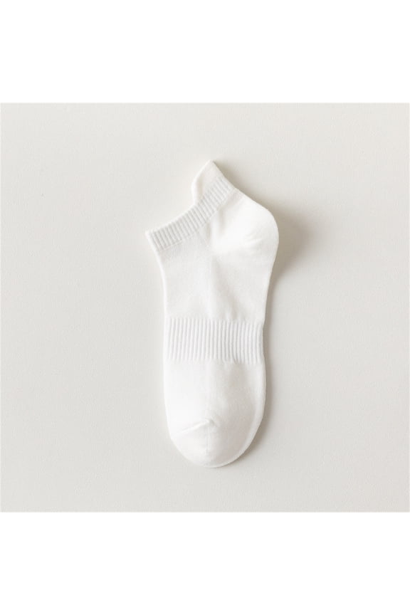Striped Crew Socks Nylon,Spandex Womens Novelty Striped Crew Socks White,One Size