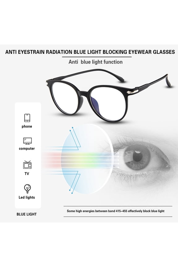 Sunglasses Gaming Glasses Computer Anti-Fatigue Blue Light Blocking Filter Eyeglasses