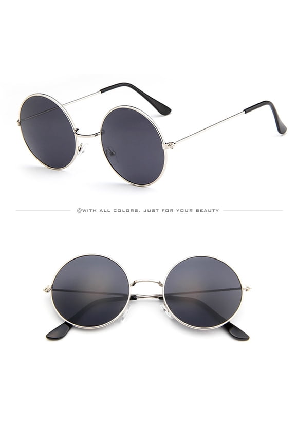 Sunglasses Women Men Vintage Retro Glasses Unisex Driving Round Frame Sunglasses Eyewear