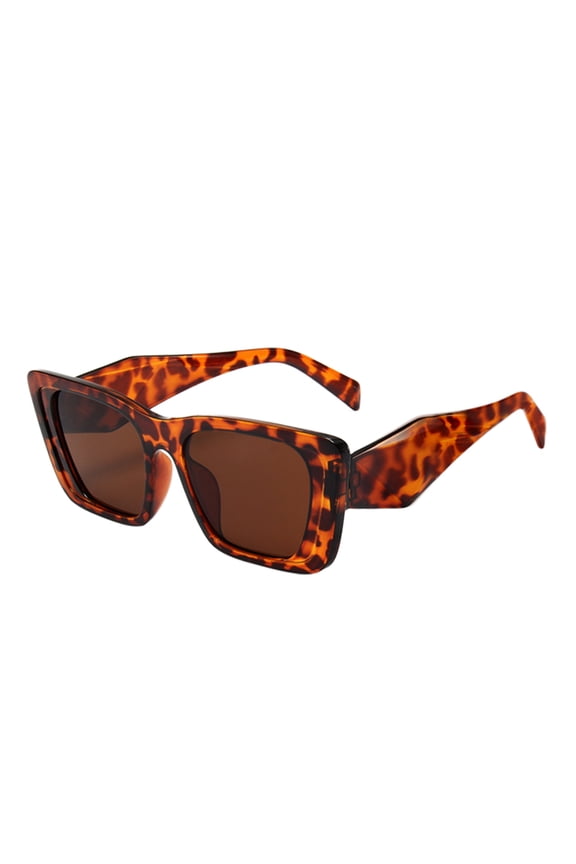 Sunglasses Womens Ac Trendy Classic Square 70S 80S 90S Vintage Shades Double Bridge Aviators Multicolor One Size