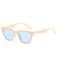thumbnail image 1 of Only Moment Sunglasses for Women Plastic Trendy Rectangle Womens Mens Shades Sun Glasses Light Blue One Size, 1 of 6