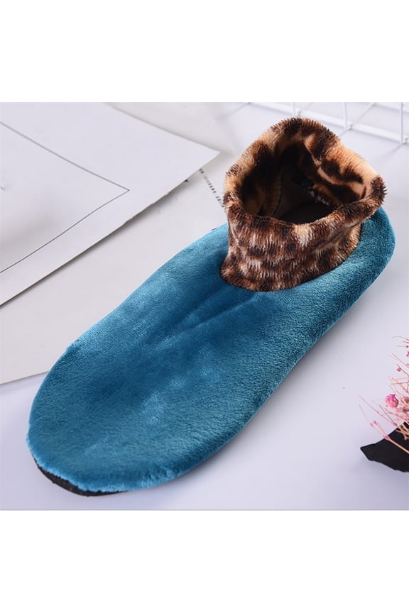 Thick Winter Socks Womens Fuzzy Socks Polyester Thick Warm Cozy Crew Socks Solid Color Gifts Mint Green One Size