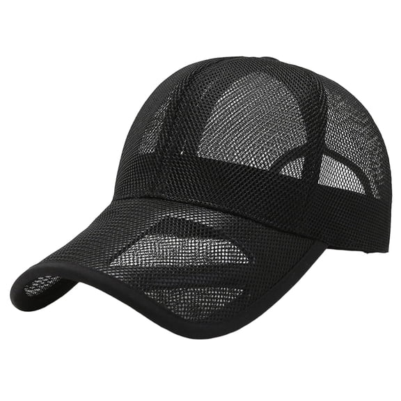 Only Moment Visors Summer Baseball Cap Mesh Back Sun Hats Sports Caps For Cycling Running Fishing