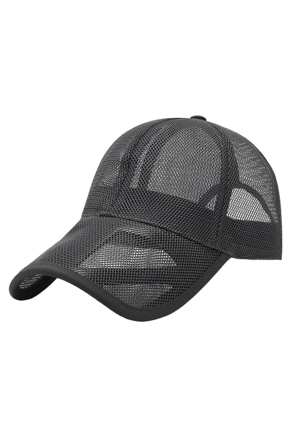 Visors Summer Baseball Cap Mesh Back Sun Hats Sports Caps For Cycling Running Fishing
