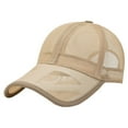thumbnail image 1 of Only Moment Visors Summer Baseball Cap Mesh Back Sun Hats Sports Caps For Cycling Running Fishing, 1 of 3
