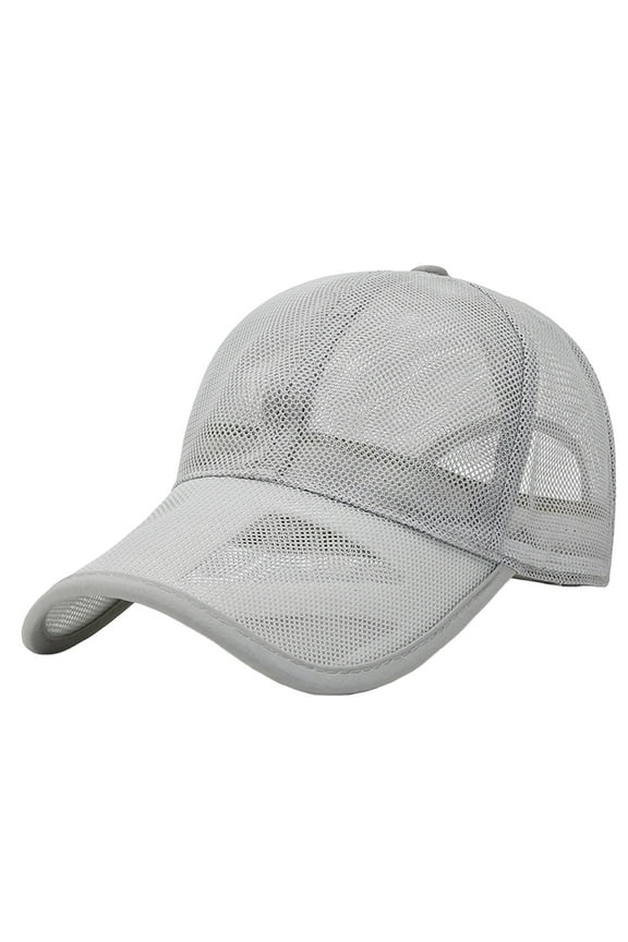 Visors Summer Baseball Cap Mesh Back Sun Hats Sports Caps For Cycling Running Fishing