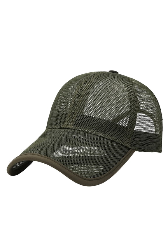 Visors Summer Baseball Cap Mesh Back Sun Hats Sports Caps For Cycling Running Fishing