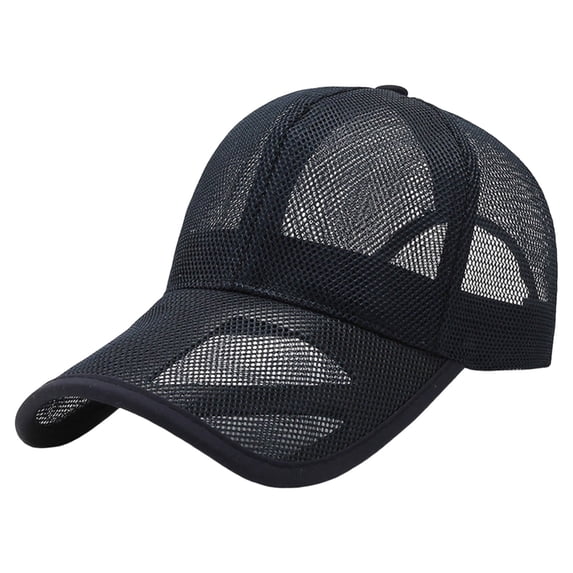 Only Moment Visors Summer Baseball Cap Mesh Back Sun Hats Sports Caps For Cycling Running Fishing