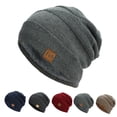 thumbnail image 1 of Only Moment Warm Beanie for Men Women Wine Acrylic fibres Soft Warm Knit Beanies Skull Cap Ski Hats One Size, 1 of 5