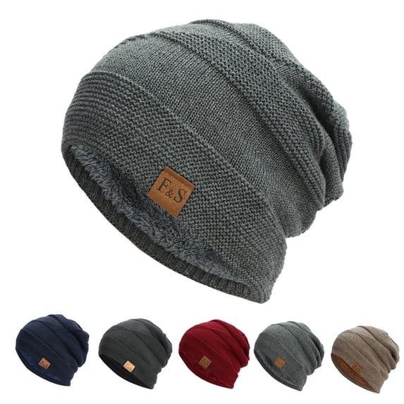 Only Moment Warm Beanie for Men Women Wine Acrylic fibres Soft Warm Knit Beanies Skull Cap Ski Hats One Size