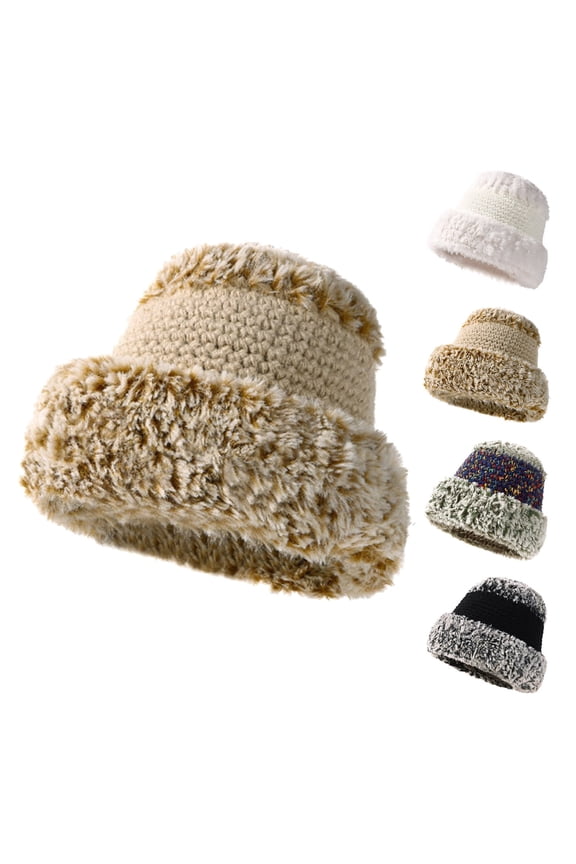 Warm Winter Hats for Men Khaki polyester Thermal Polar Fleece Ski Stocking Skull Cap for Men and Women One Size