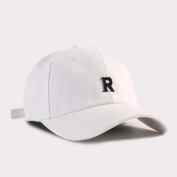 Only Moment White Baseball Cap Polyester Adjustable Snapback Multipack Ball Caps for Custom Running Workouts Outdoor One Size