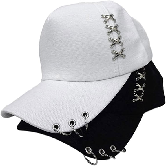Only Moment White,Black Vintage Washed Baseball Cap Cloth Soft Unconstructed Plain Blank Adjustable Size Dad Hat One Size