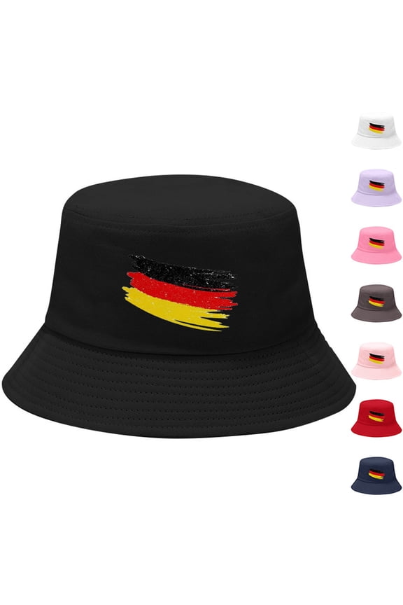 White Summer Hat polyester-cotton blend UPF50+ Waterproof Bucket Hat for Fishing, Hiking, Camping One Size