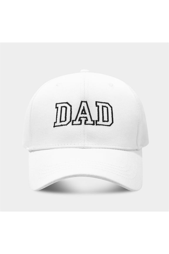 White Unisex Vintage Washed Cotton Baseball Cap Polyester Washed Low Profile Adjustable Hat for Men Women Casual Outdoor Running Golf M
