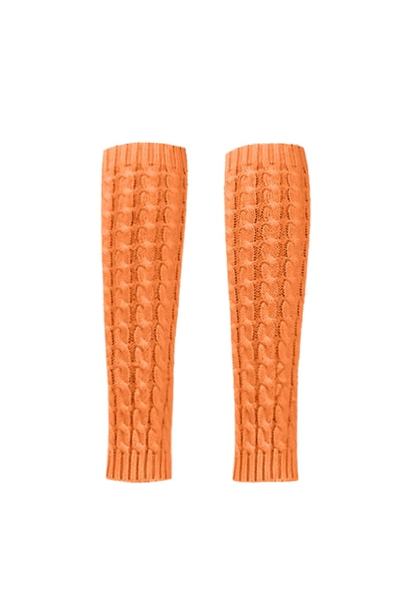 Women Socks Fashion Women Winter Warm Leg Warmers Knitted Crochet Long Socks