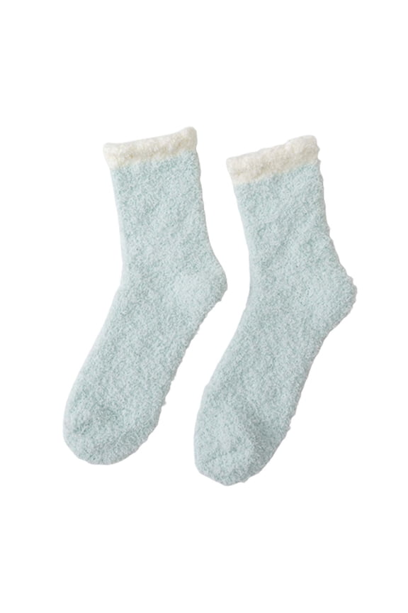 Women Socks Fuzzy Socks For Women With Grips Plush Fuzzy Socks Sleep Cozy Socks Sleep Socks Winter Soft Fluffy Sock