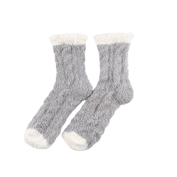 Only Moment Women Socks Warm & Cozy For Women Stocking Stuufers Fuzzy Plush Sleeping Slipper Socks Soft Warm Fabric
