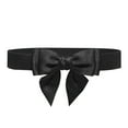 thumbnail image 1 of Only Moment Women's Belt Leather Wide Belt Ladies Versatile Wide Belt Bow Tie Clothing Accessories Belt, 1 of 4