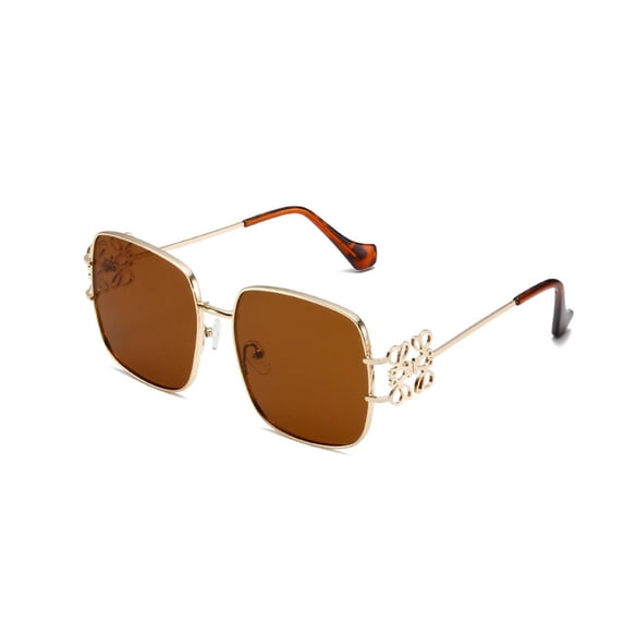Only Moment Womens Sunglasses Polarized Plastic Trendy Rectangle Womens Mens Shades Sun Glasses Orange One Size