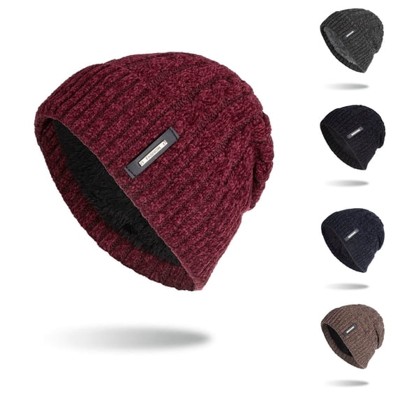 Only Moment Wool Warm Winter Hat Khaki Polyester Soft Warm Knit Beanies Skull Cap Ski Hats One Size