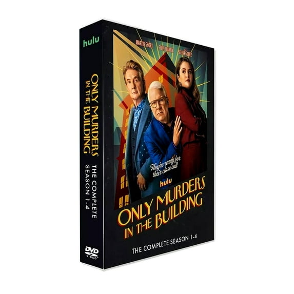 Only Murders in The Building The Complete Collection 1-4 (DVD)