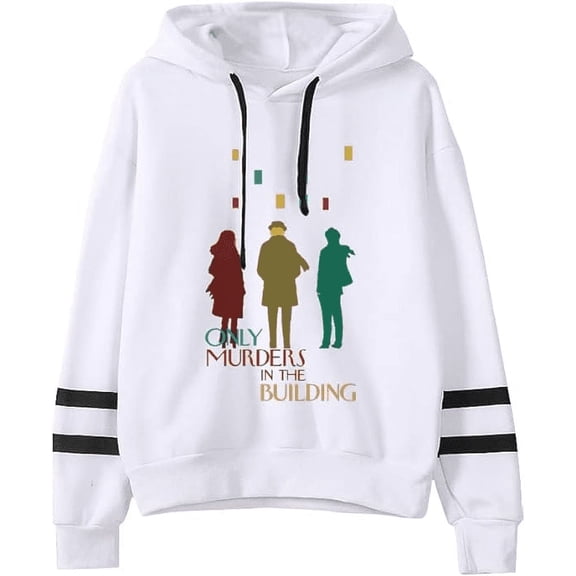 Only Murders in the Building  Hooded TV series merch Drawstring Pocket Sweatshirt Men/women  trendy  Pullover