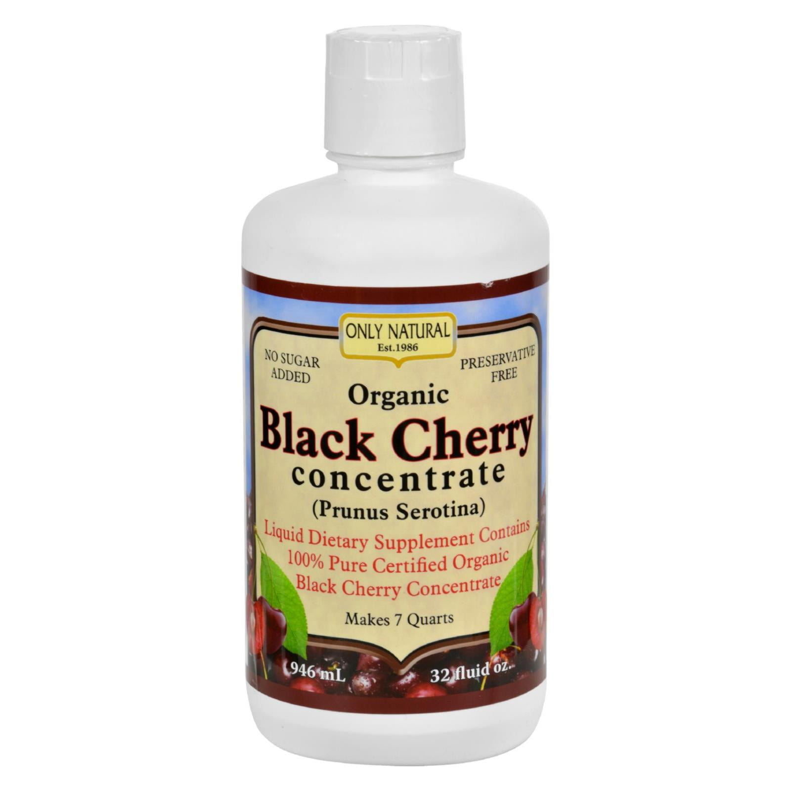 Only Natural Organic Black Cherry Concentrate 32 fl oz Liquid