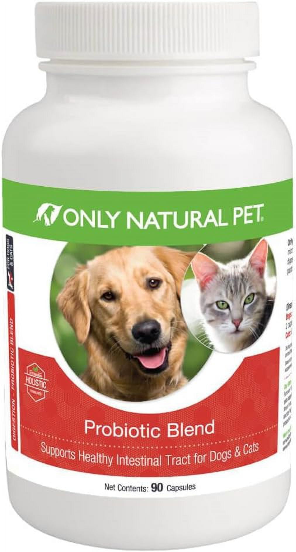 Only Natural Pet Probiotic Dog and Cat Supplement Digestive