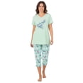 thumbnail image 1 of Only Necessities Plus Size Capri Pajamas, 1 of 6