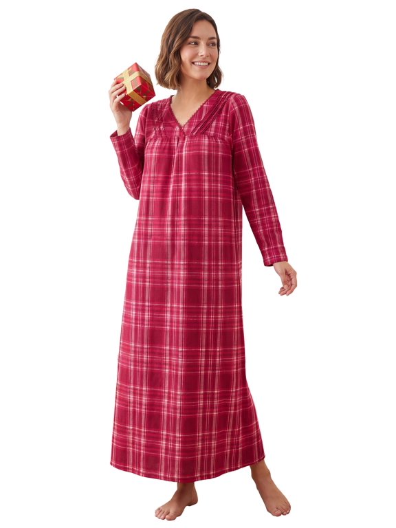 Plus Size Pintuck Gown