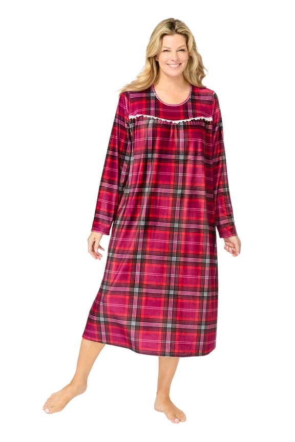 Plus Size  Velour Gown