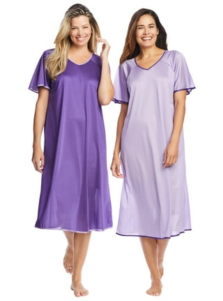 Plus Size Nightgowns in Womens Plus Pajamas Loungewear Pink Walmart