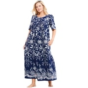 Only Necessities Plus Size Petite Bib Front Lounger