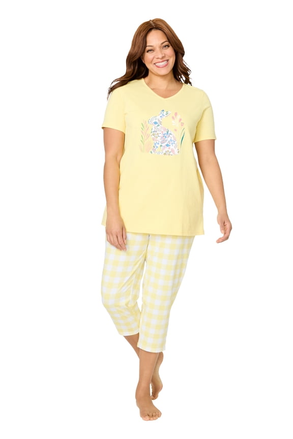 Plus Size  Capri Pajamas